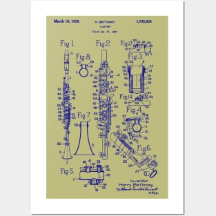 Clarinet Musician Symphony Orchestra Woodwind Posters and Art